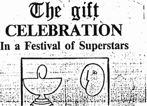The Gift of Celebration - In a Festival of Superstars